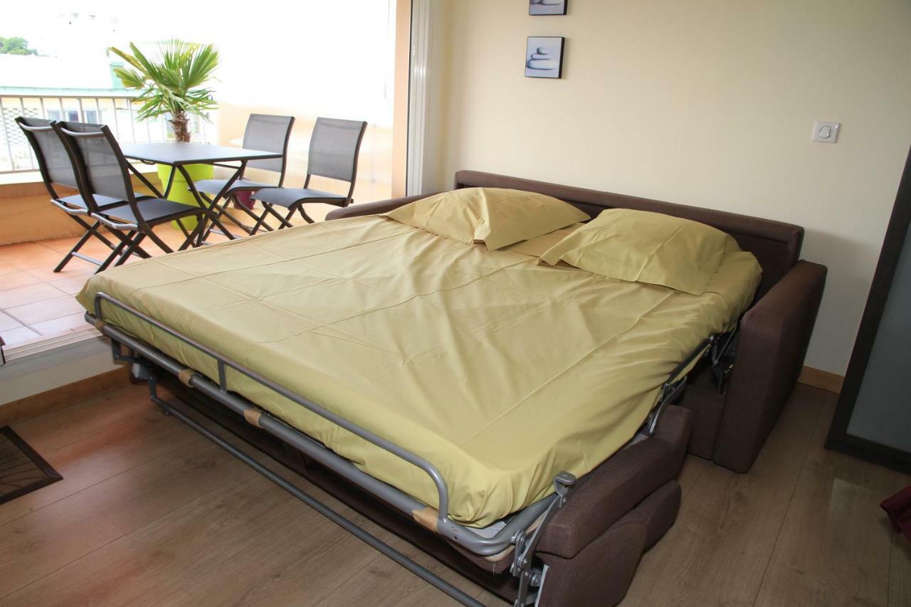 Dernier Etage Vue Mer Parking Apartment Antibes Bagian luar foto
