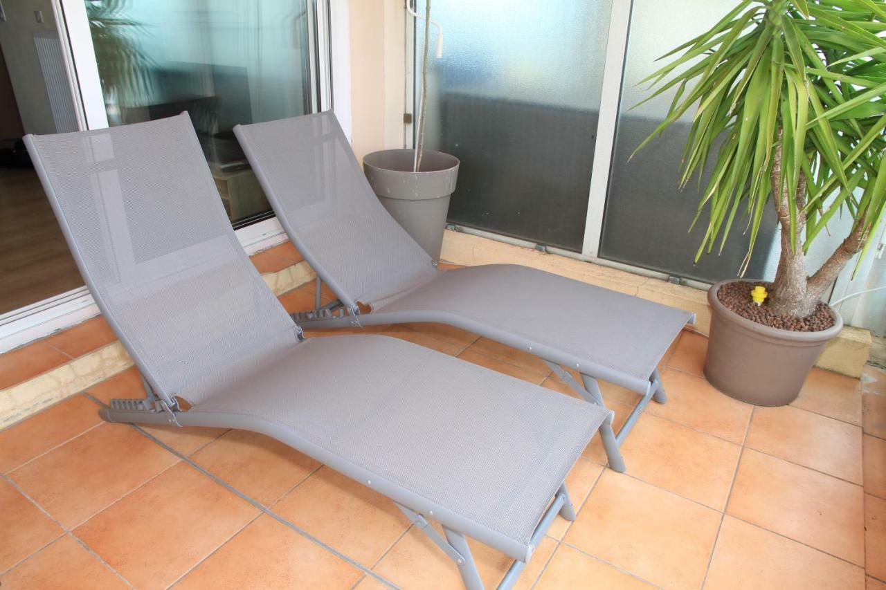Dernier Etage Vue Mer Parking Apartment Antibes Bagian luar foto